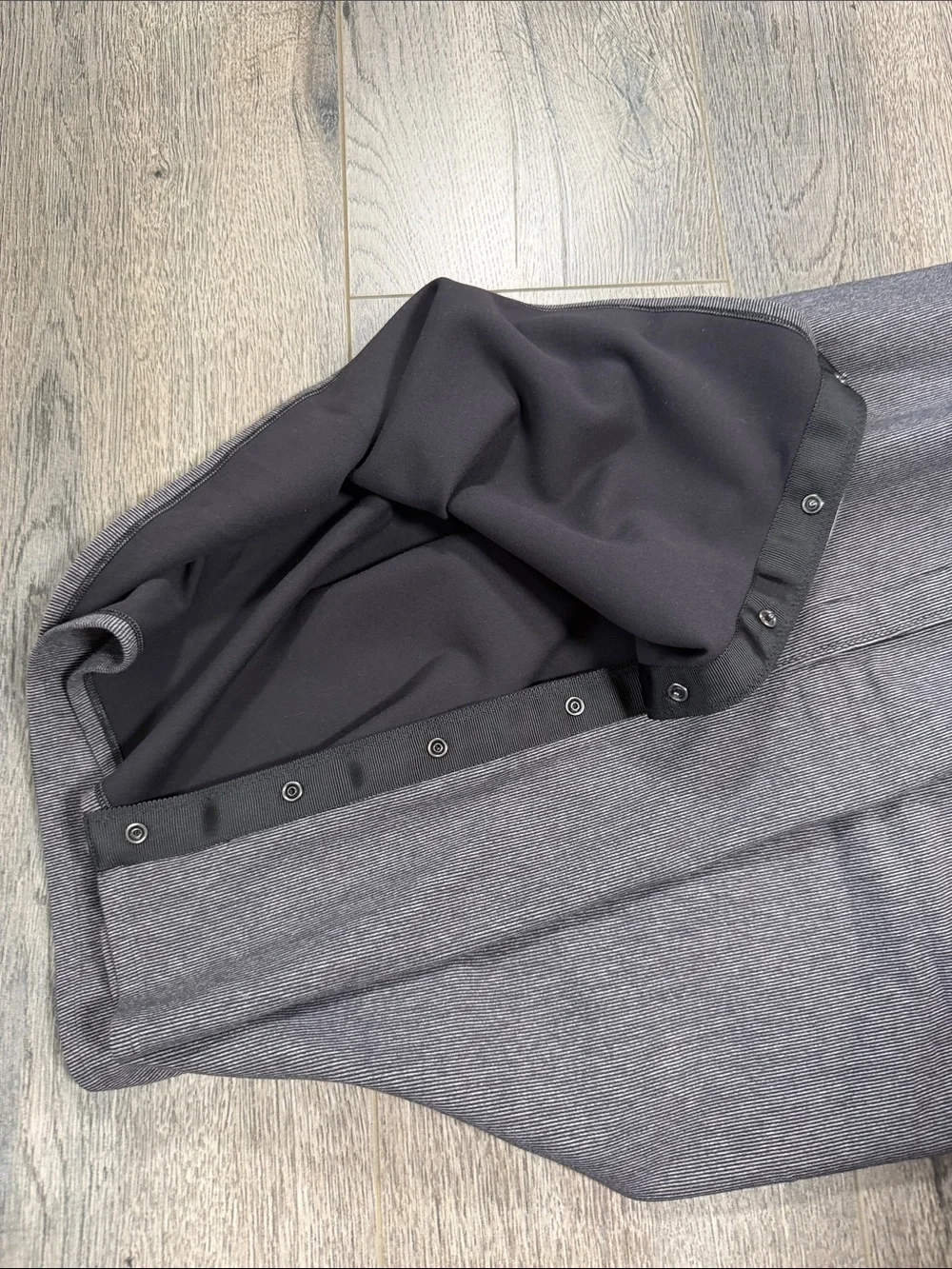 lululemon athletica Dark Heather Gray Scarf Wrap